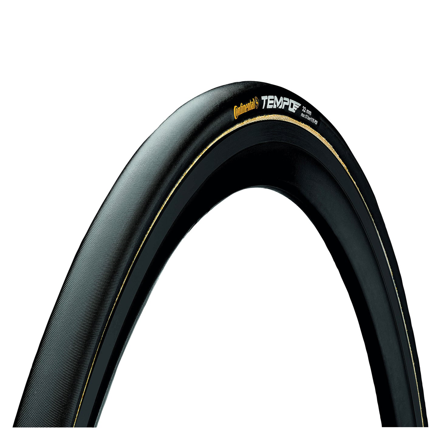 Continental Tempo II Tyre - Tubular BlackChili Compound 700x22c