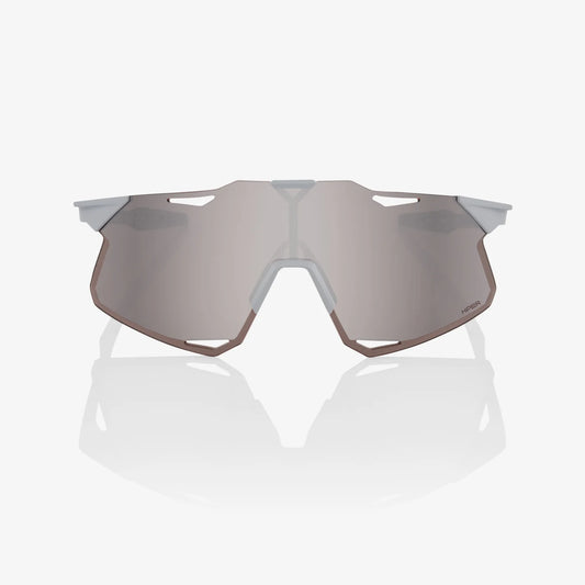 100 Percent HYPERCRAFT® Matte Stone Grey HiPER® Crimson Silver Mirror Lens