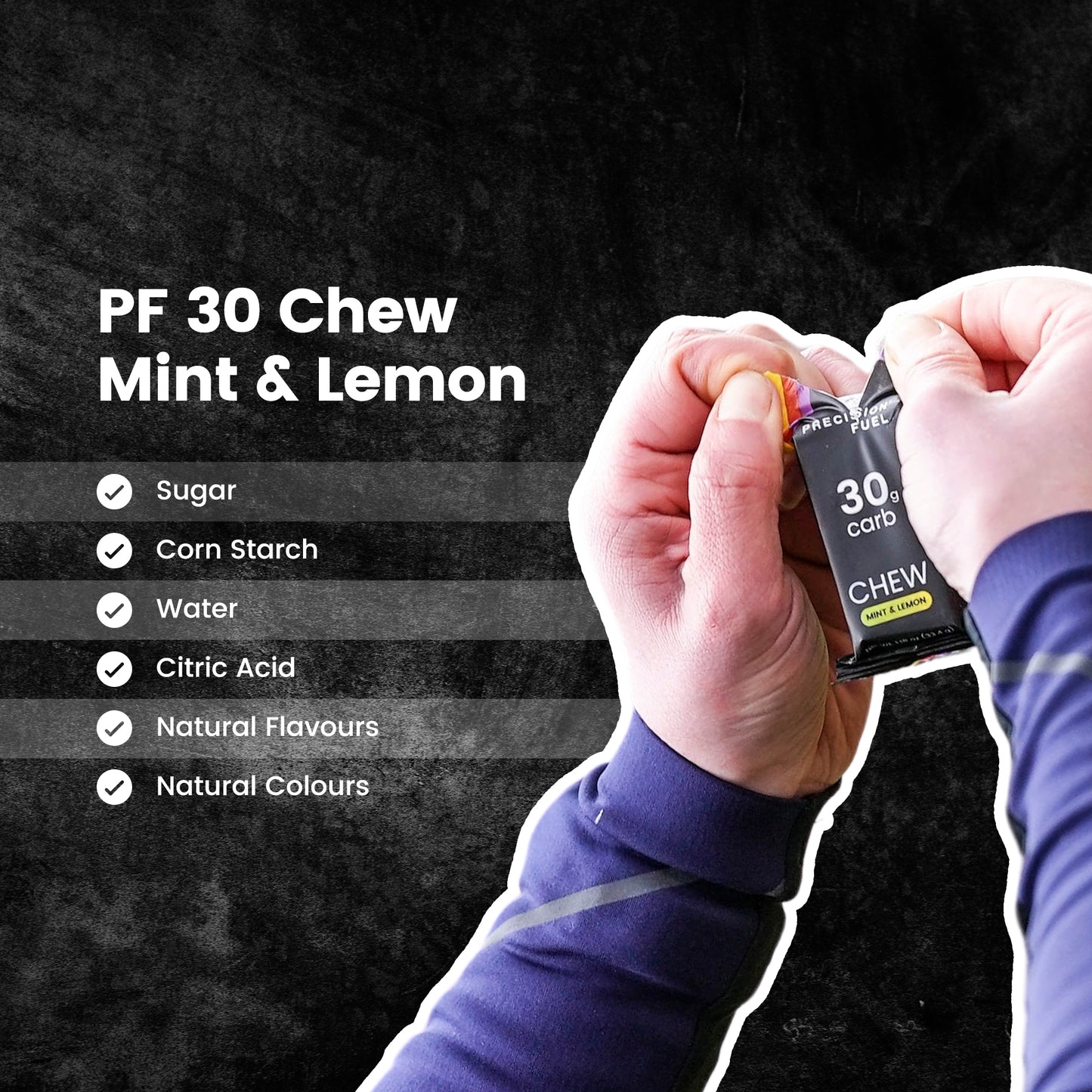 Precision Fuel 30 Chew - Mint & Lemon