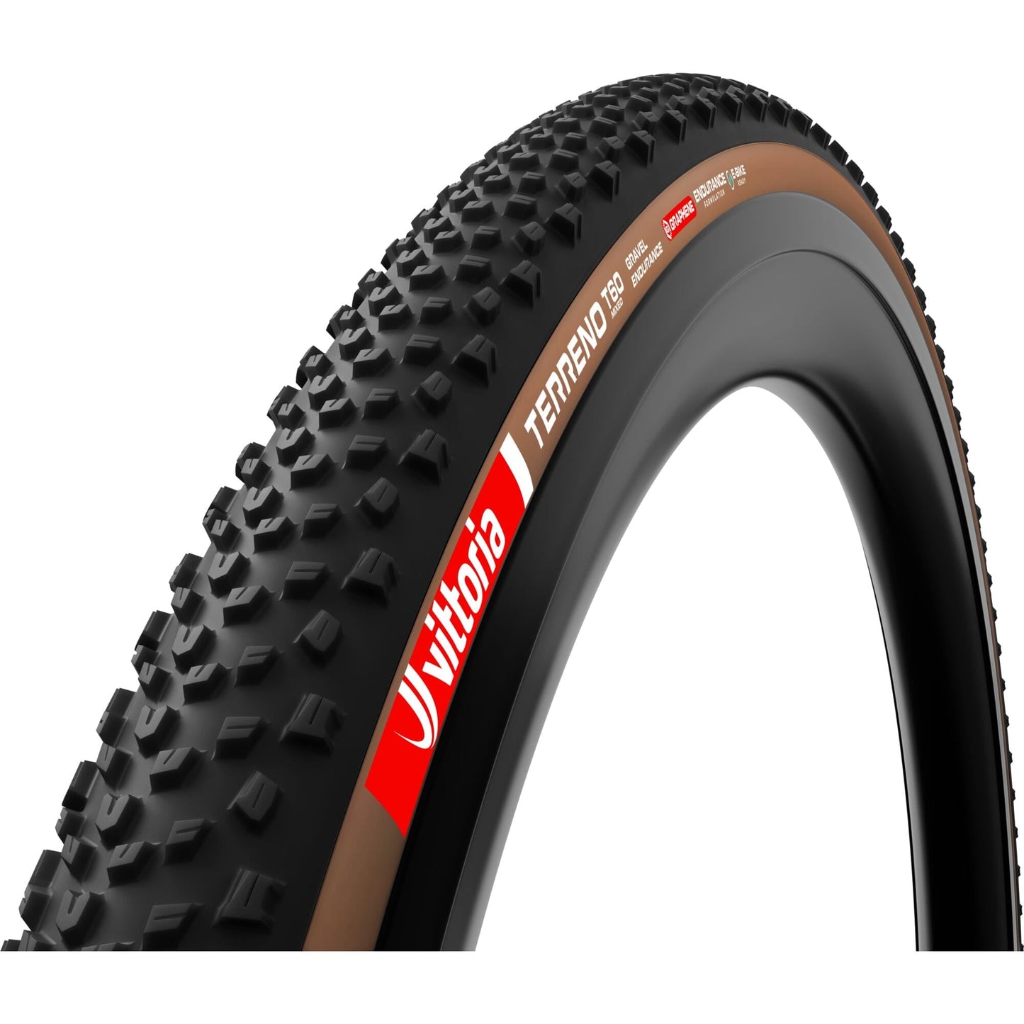 Vittoria Terreno T60 Mixed 700x40c Gravel Endurance Brown G2.0 Tubeless Ready Tyre