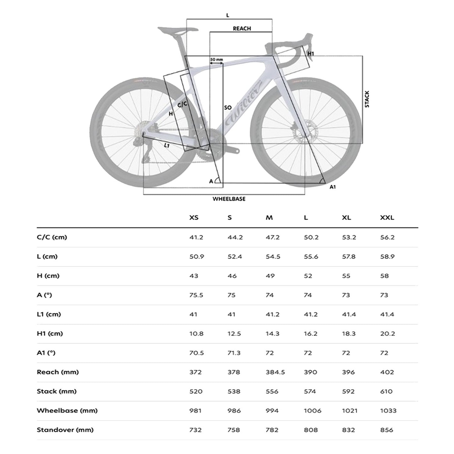Wilier Rapida 105 Di2 Dusk Grey Medium Road Bike