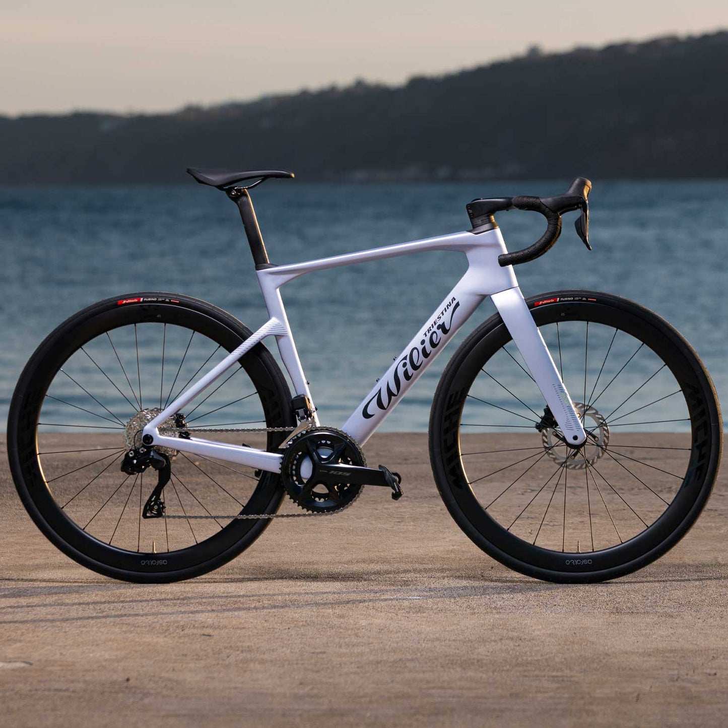 Wilier Rapida 105 Di2 Dusk Grey Medium Road Bike